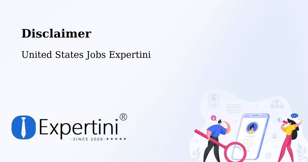Disclaimer – Sherman - United States Jobs Expertini